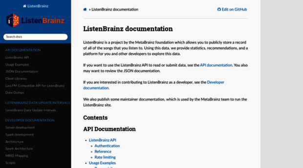 listenbrainz.readthedocs.io