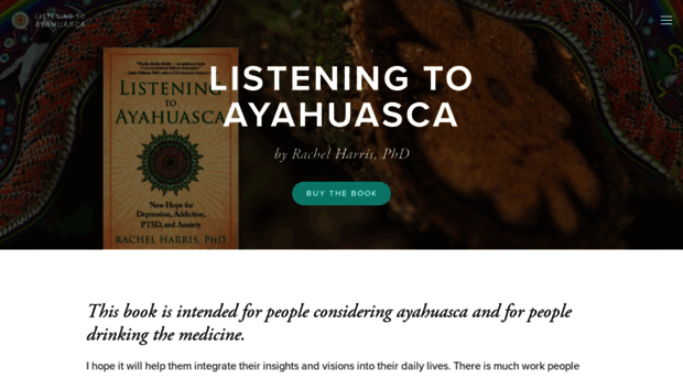 listeningtoayahuasca.com