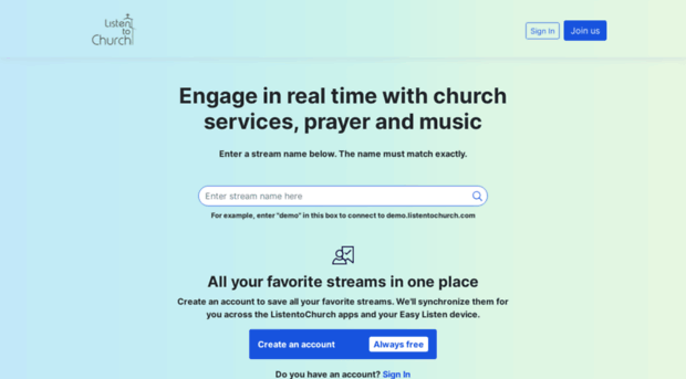 listentochurch.com