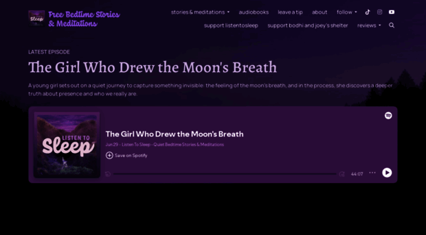 listentosleep.com