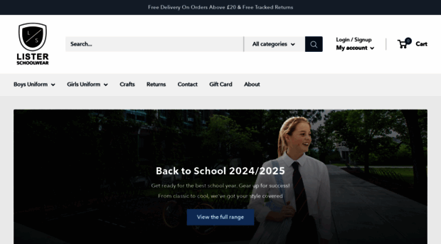listersschoolwear.co.uk