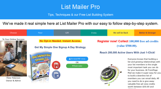listmailerpro.com