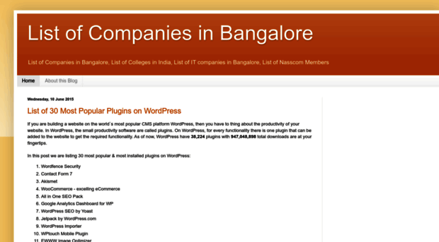 listofcompaniesinbangalore.blogspot.in