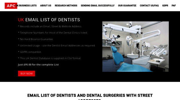 listofdentists.co.uk