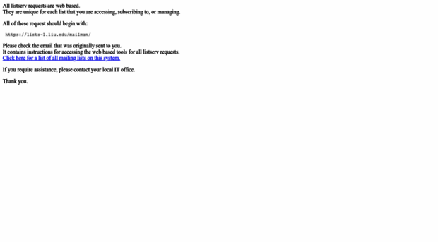 lists-1.liu.edu