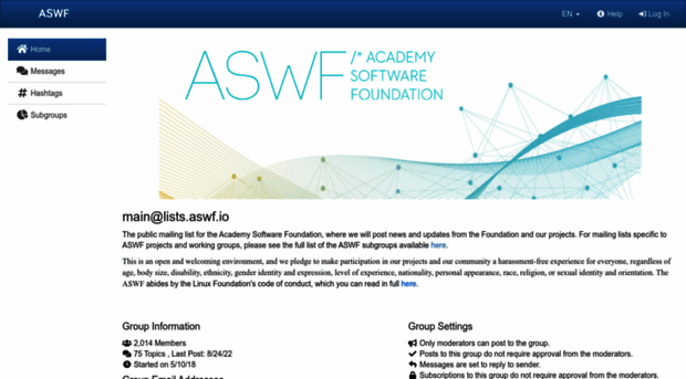 lists.aswf.io