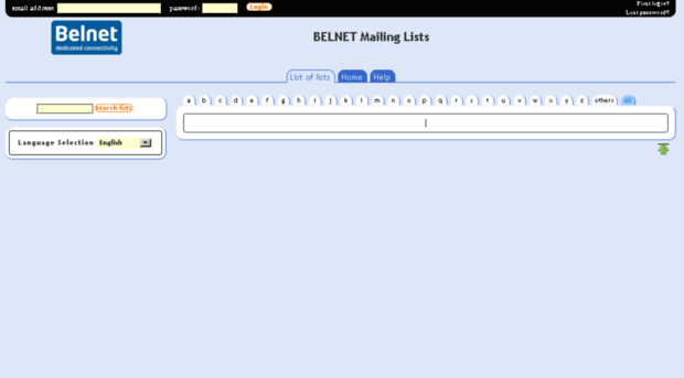 lists.belnet.be