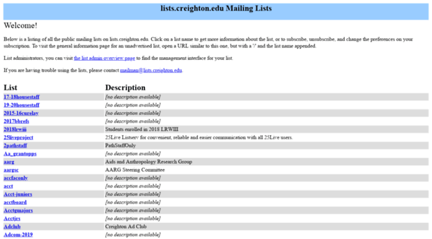 lists.creighton.edu