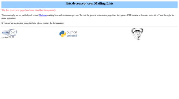 lists.deconcept.com