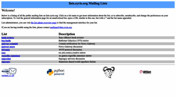 lists.eyrie.org