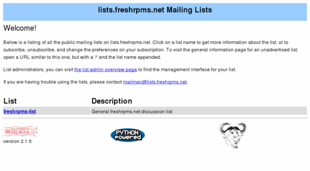 lists.freshrpms.net