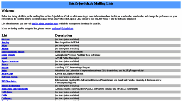 lists.fz-juelich.de