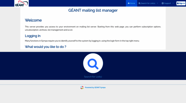 lists.geant.org