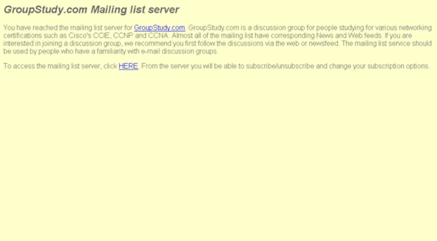 lists.groupstudy.com