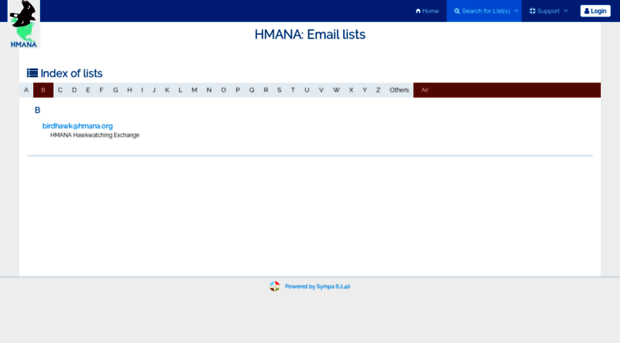 lists.hmana.org