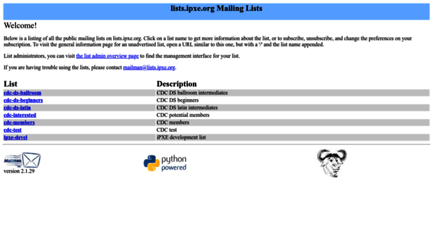 lists.ipxe.org