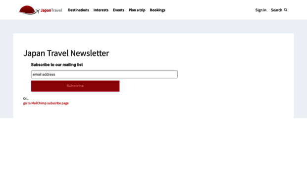 lists.japantravel.com