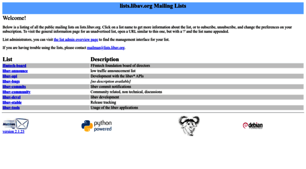 lists.libav.org