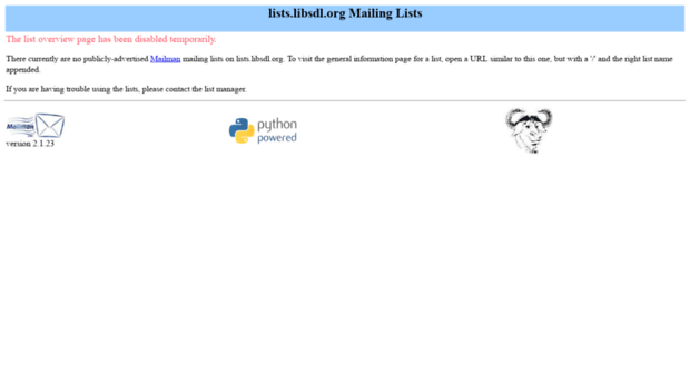 lists.libsdl.org