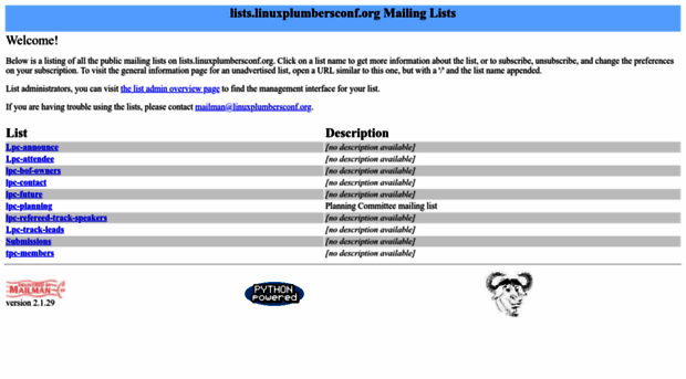 lists.linuxplumbersconf.org