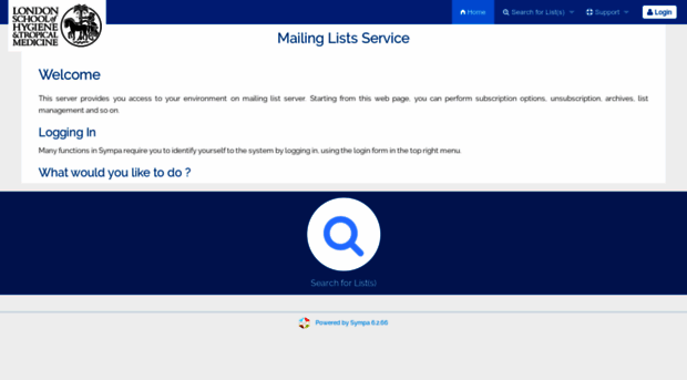 lists.lshtm.ac.uk