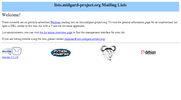 lists.midgard-project.org