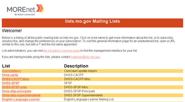 lists.mo.gov