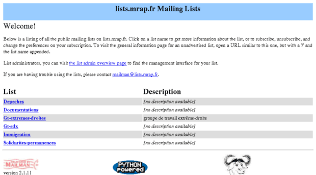 lists.mrap.fr