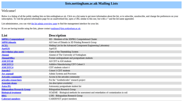 lists.nottingham.ac.uk
