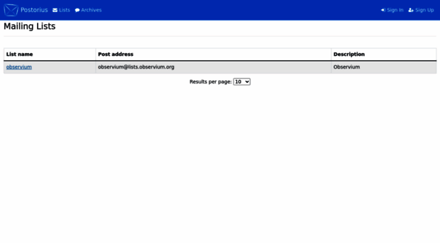 lists.observium.org