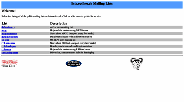 lists.oetiker.ch