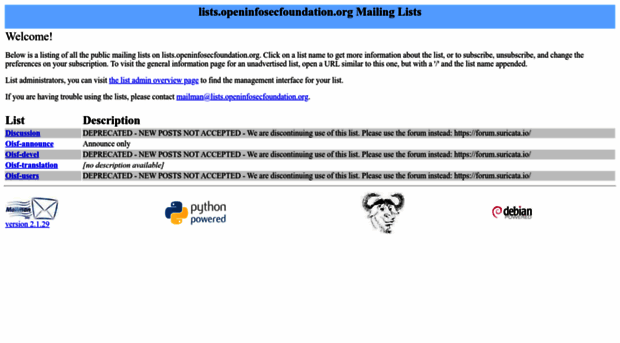 lists.openinfosecfoundation.org