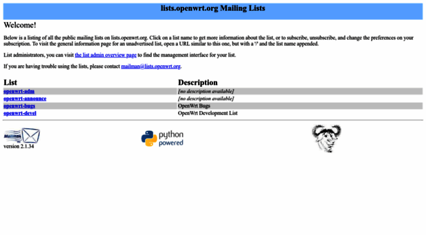 lists.openwrt.org
