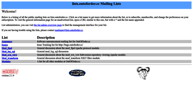 lists.outoforder.cc
