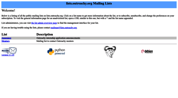 lists.outreachy.org