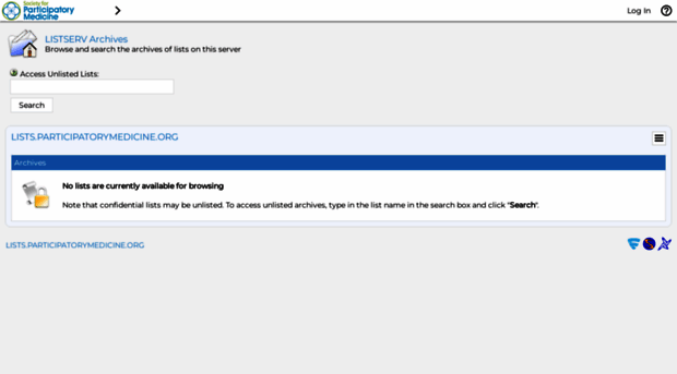 lists.participatorymedicine.org