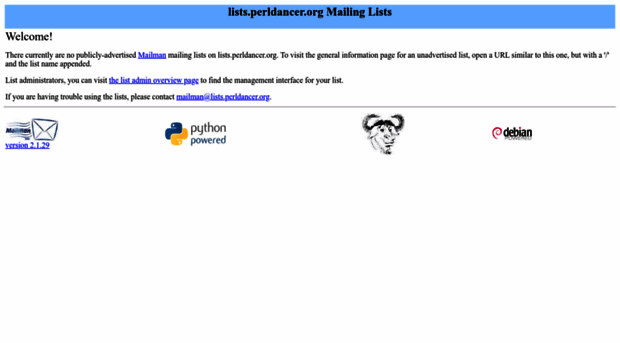 lists.perldancer.org