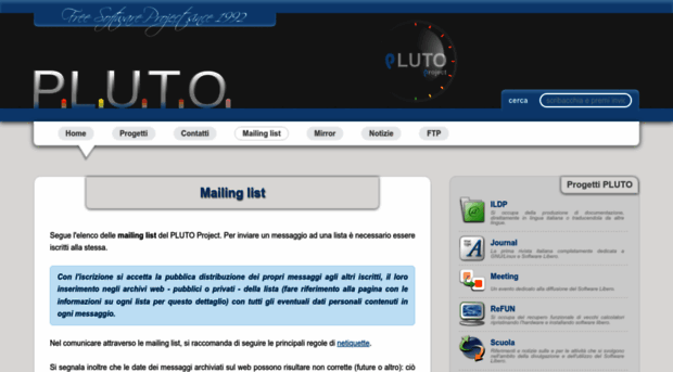 lists.pluto.it