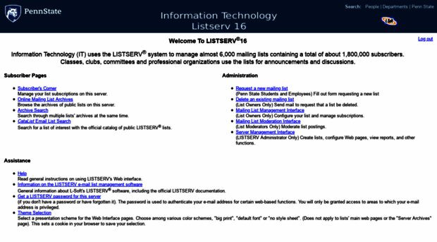 lists.psu.edu