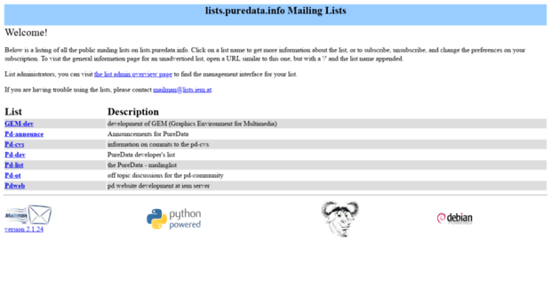 lists.puredata.info