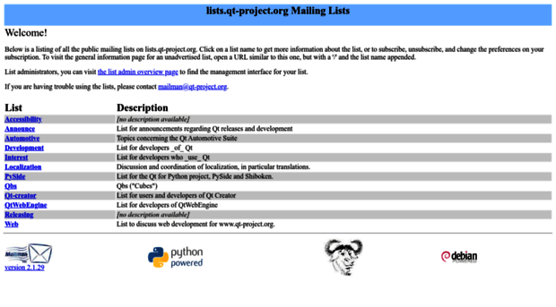 lists.qt-project.org
