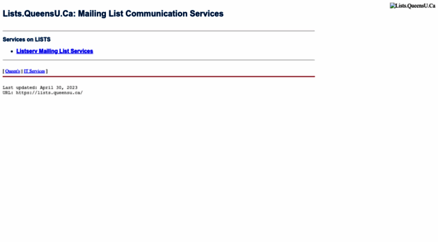 lists.queensu.ca