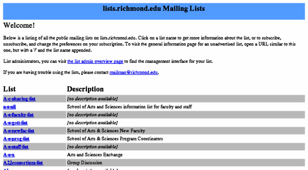 lists.richmond.edu