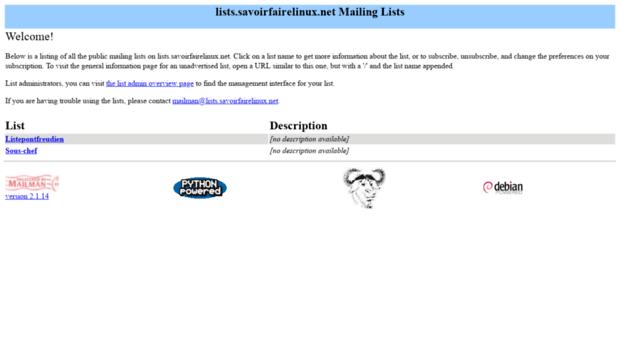 lists.savoirfairelinux.net