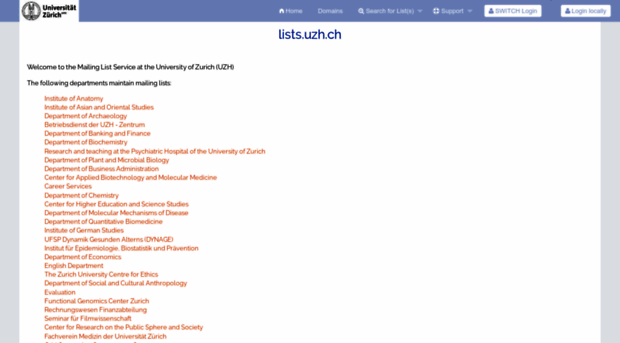 lists.uzh.ch