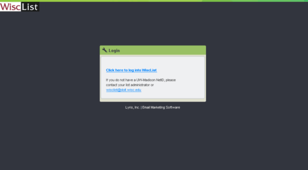 lists.wisc.edu