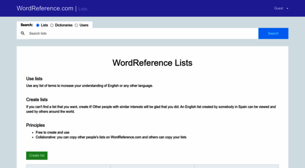 lists.wordreference.com