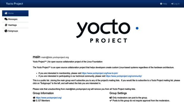 lists.yoctoproject.org