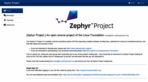 lists.zephyrproject.org