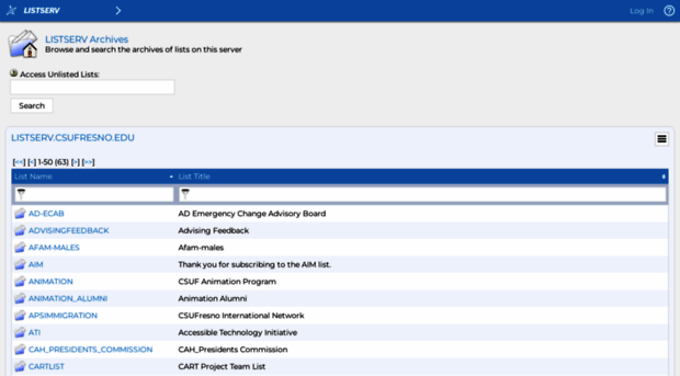 listserv.csufresno.edu